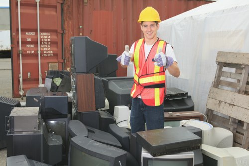 Eco-friendly waste disposal methods in a business setting